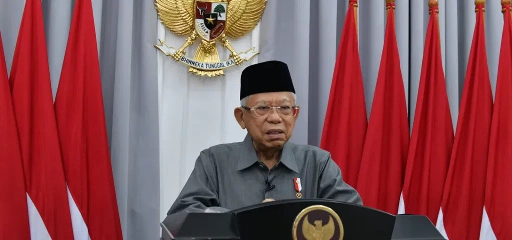 wapres-maruf-amin-podium