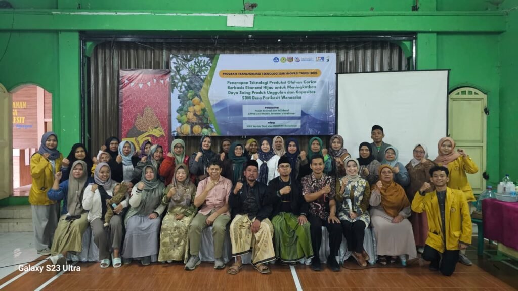 Foto-LPPM-UNSOED-Kembangkan-Inovasi-Zero-Waste-Carica-1