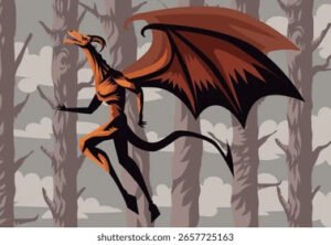 strange-jersey-devil-flying-forest-260nw-2657725163