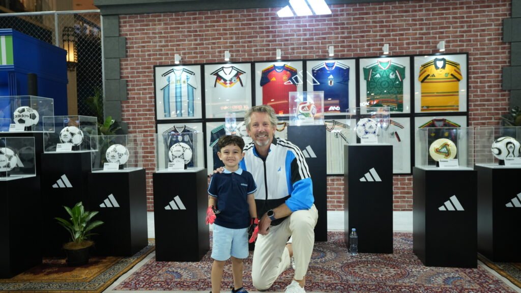 Van-Der-Sar-at-adidas-Home-of-World-Cup-Activation