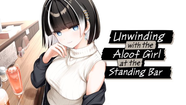 Manga Unwinding with the Aloof Girl at the Standing Bar Resmi Hadir dalam Bahasa Inggris. (Foto; Anime News Network).