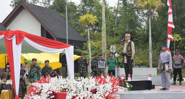 Semarak-HUT-ke-80-RI-di-PLBN-Badau-Simbol-Nasionalisme-di-Gerbang-Perbatasan