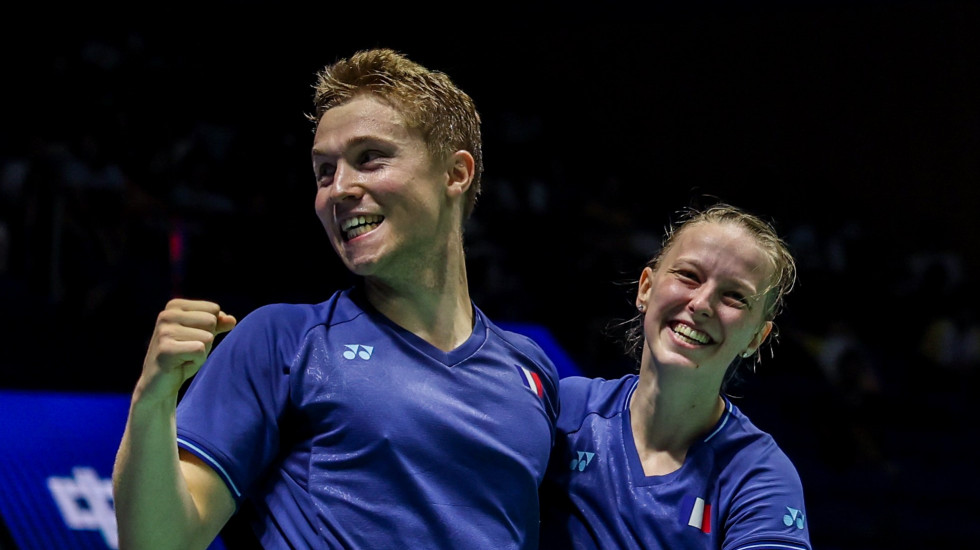 Thom Gicquel dan Delphine Delrue