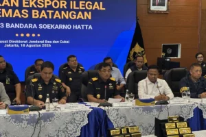 bea cukai selundupan emas 22 kg