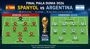 final-piala-dunia-susunan-pemain-spanyol-vs-argentina
