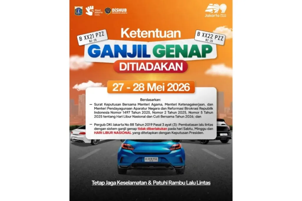 ganjil-genap-ditiadakan-27-28-mei