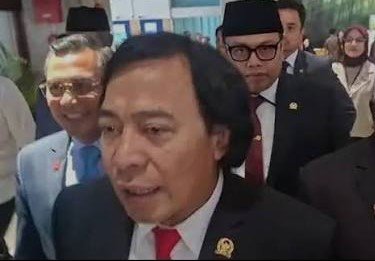Anggota Dewan Perwakilan Daerah (DPD) RI Alfiansyah Bustami atau Komeng