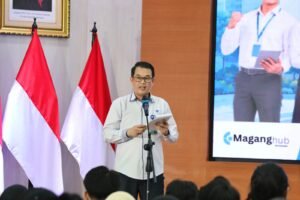 Direktur Jenderal Pembinaan Pelatihan Vokasi dan Produktivitas (Binalavotas) Kemnaker Darmawansyah