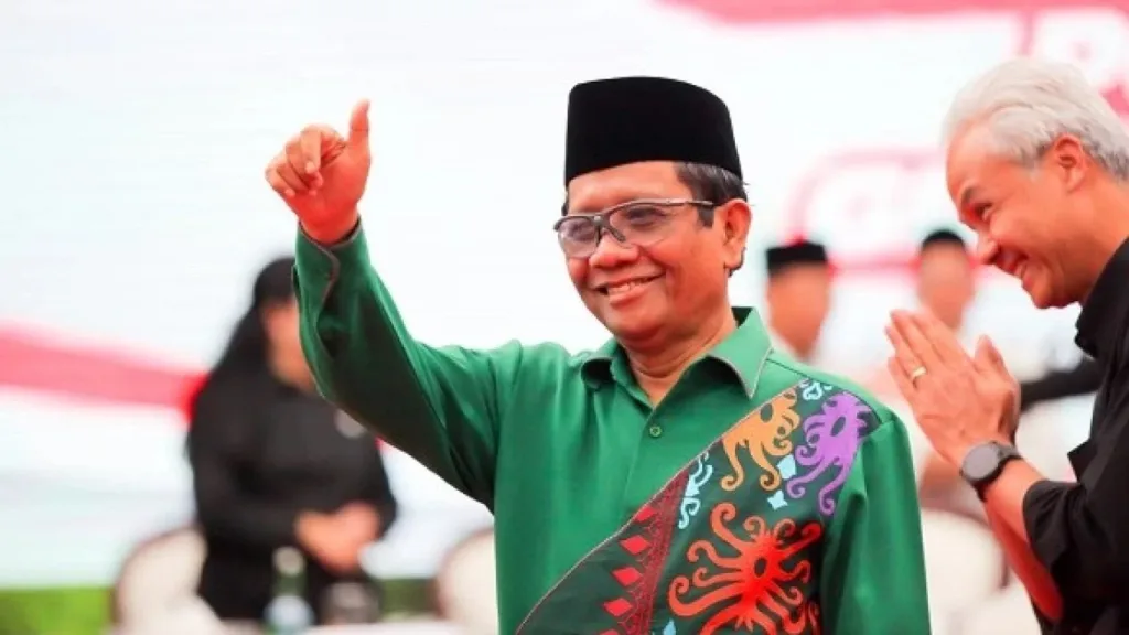 mahfud-ganjar-jempol