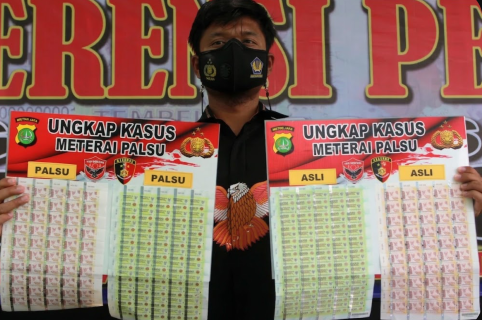 materai asli palsu