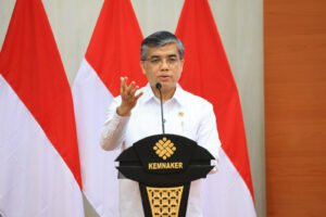 merah putih menaker
