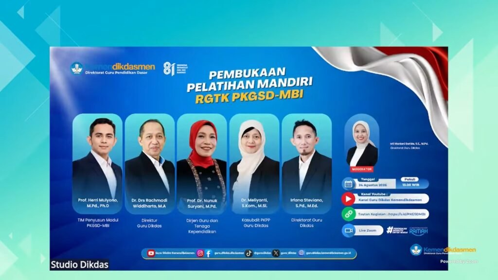 pelatihan mengajar mandiri guru