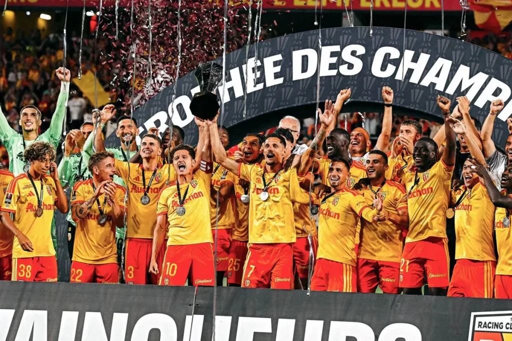 rc lens juara piala super prancis 26