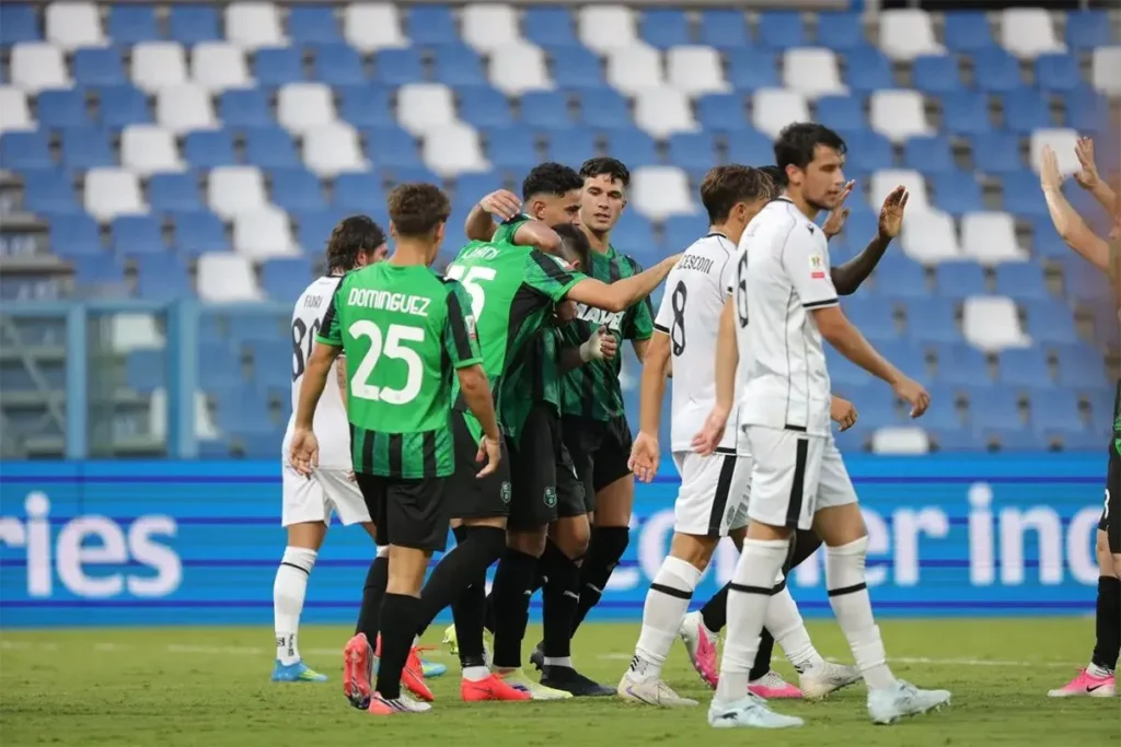 sassuolo menang