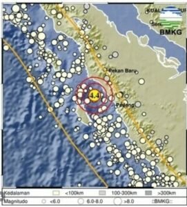 Gempa di Agam Sumatera