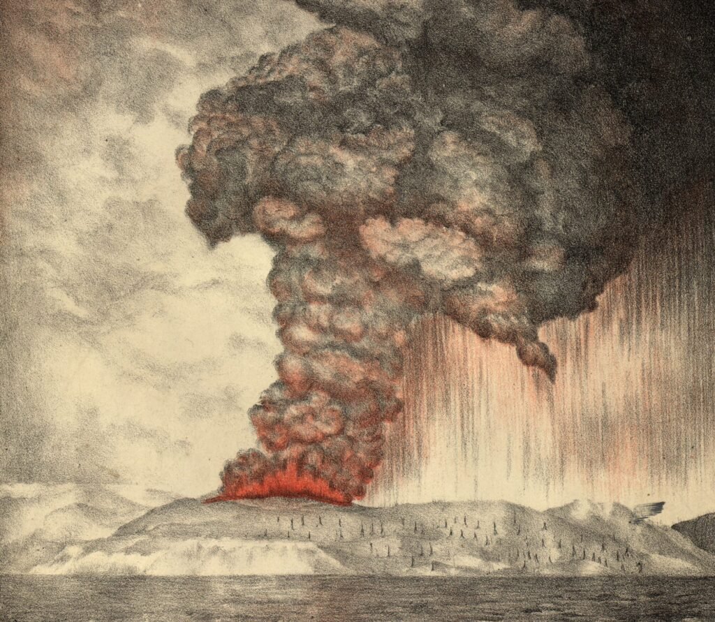 Sebelum Anak Krakatau, Ada Letusan Dahsyat 1883: Begini Kisah Krakatau yang Mengubah Dunia. (Foto: Wikipedia).