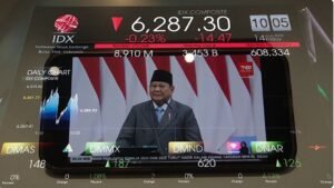 Layar Papan Saham - 1