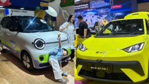 Mobil Listrik di pameran GIASS
