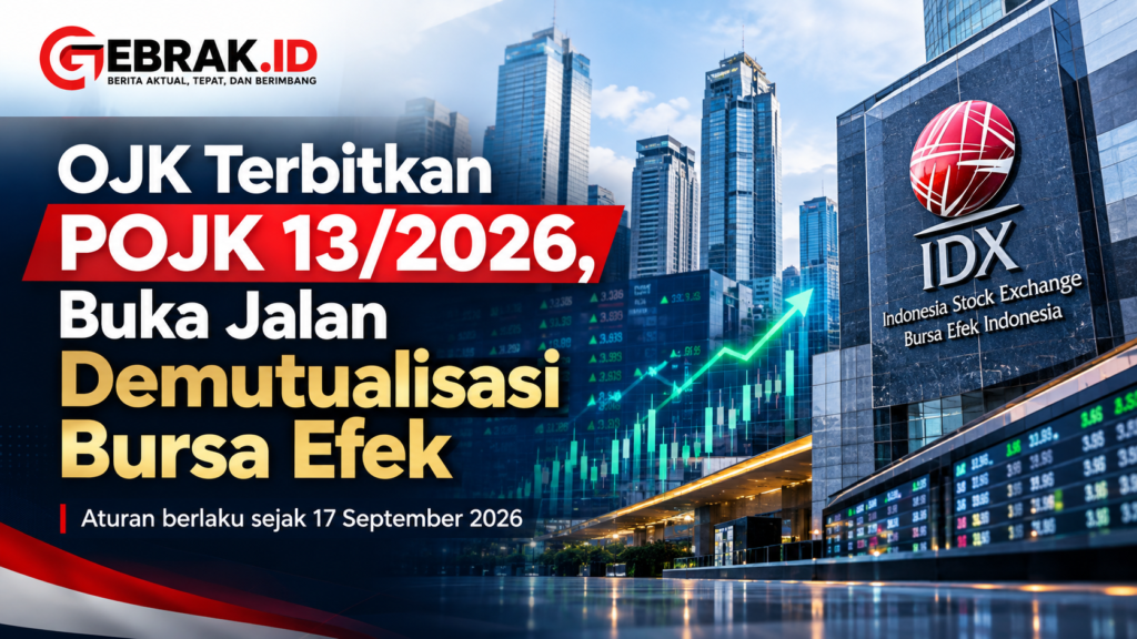 OJK buat peraturan Demutualisasi Bursa Efek