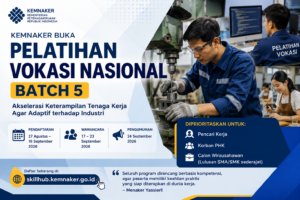 Pelatihan Vokasi Kemenaker