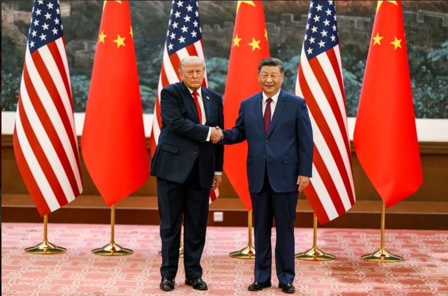 Trump dan Jin Ping di Gedung Putih