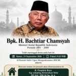 Mantan Mensos Bachtiar Chamsyah Tutup Usia, Pernah Pimpin Pansus Buloggate-Bruneigate