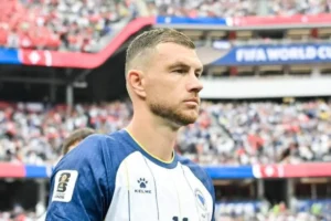 edin dzeko bundesliga-sports press photo