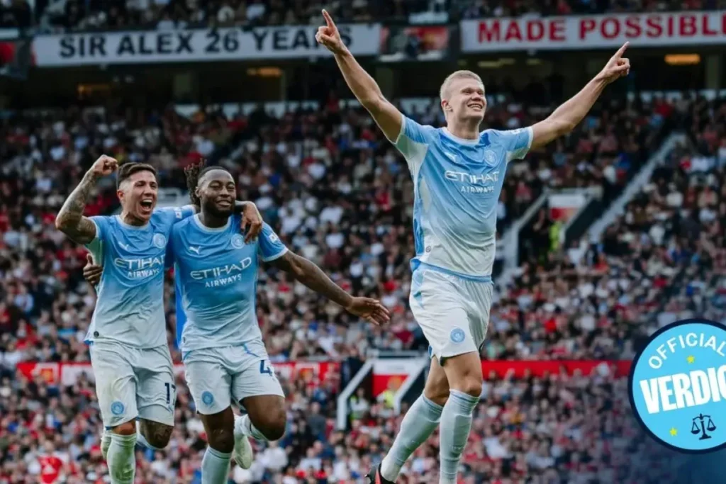 haaland selebrasi man city