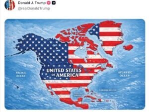 peta amerika trump