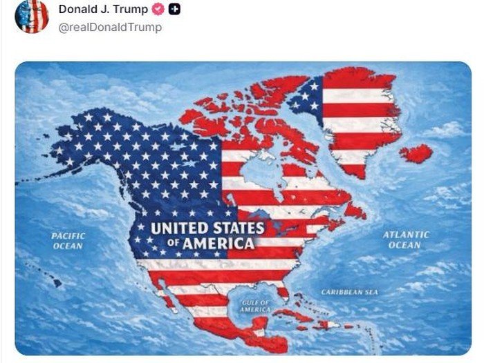 peta amerika trump