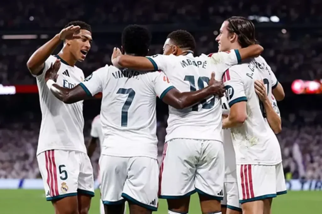 real madrid merayakan gol 2026