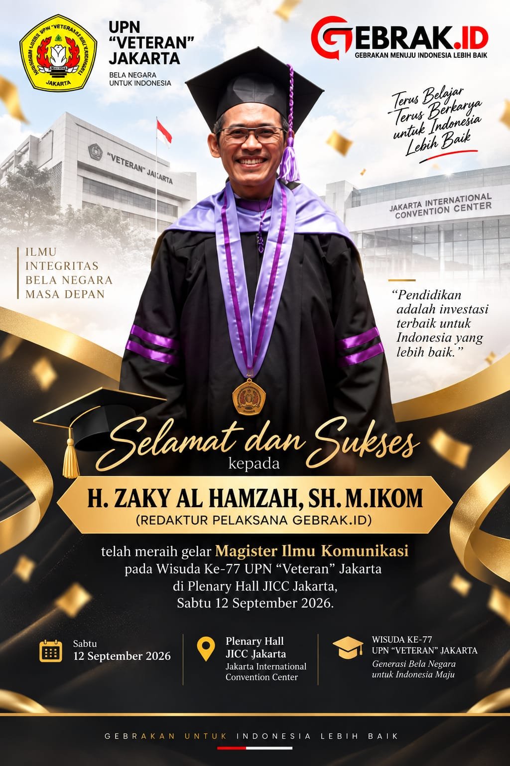 selamat zaky dari gebrak id