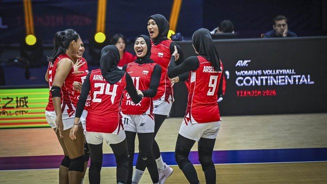 timnas voli putri indonesia avc