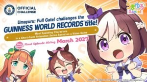 Uma Musume Targetkan Rekor Guinness lewat Anime Pendek Umayuru Full Gate!. (Foto: Anime News Network).