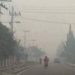 Udara Palangka Raya Masih Berbahaya Hari Ini, Jarak Pandang Anjlok 400 Meter Akibat Karhutla