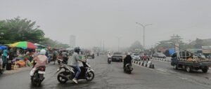 Asap Kebakaran Hutan di Pekanbaru