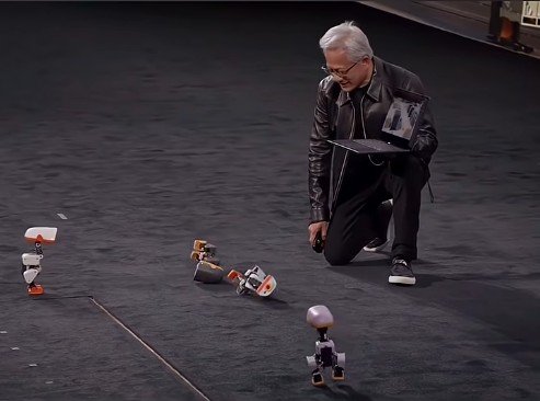 CEO Nvidia dan Robot Imut - 1