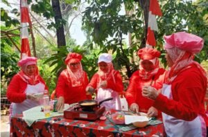Foto Lomba kreasi makanan MBG