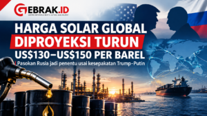 Gambar - Harga Minyak Dunia - Putin dan Trump