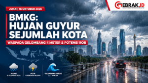 Gambar Hujan dan Banjir di Daerah - BMKG