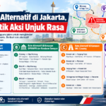 Ini Daftar Rute Alternatif di Enam Kawasan saat Aksi Unjuk Rasa
