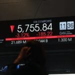 IHSG Anjlok 8,01 Persen ke Level 5.393,92, Bursa Saham Indonesia Bergejolak