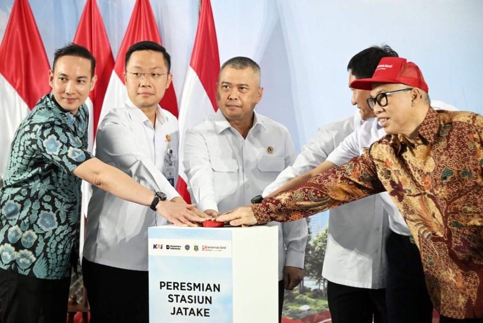 Menhub Resmikan Stasiun Jatake