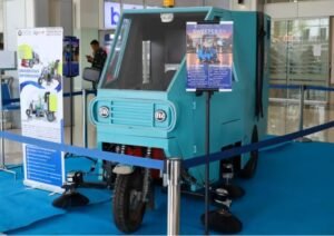 Mobil Sweeper EV, Undip