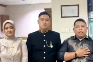 aan keluarga hajatan tuduh pelari