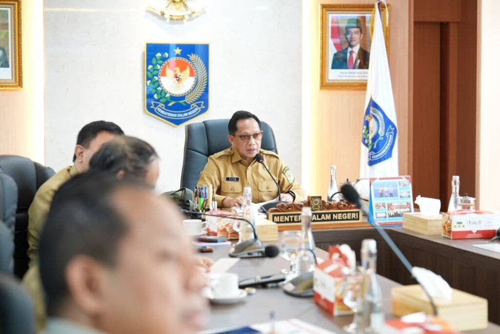 baju korpri mendagri rapat