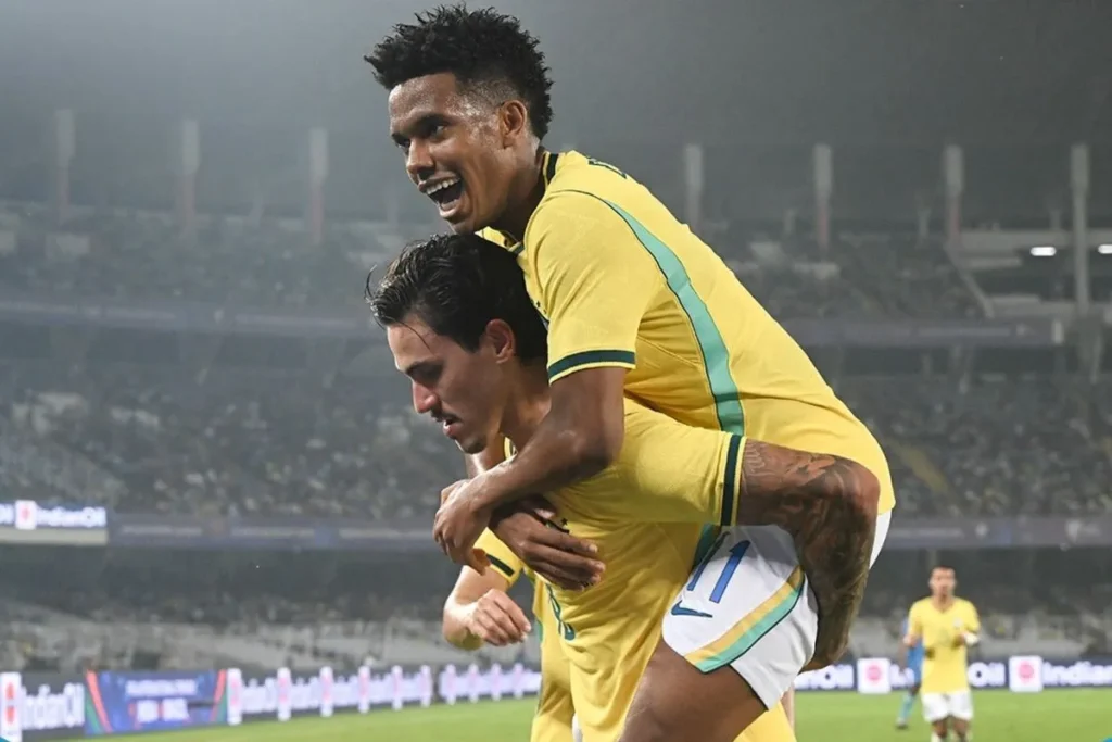 brasil timnas gol xcom conmebol
