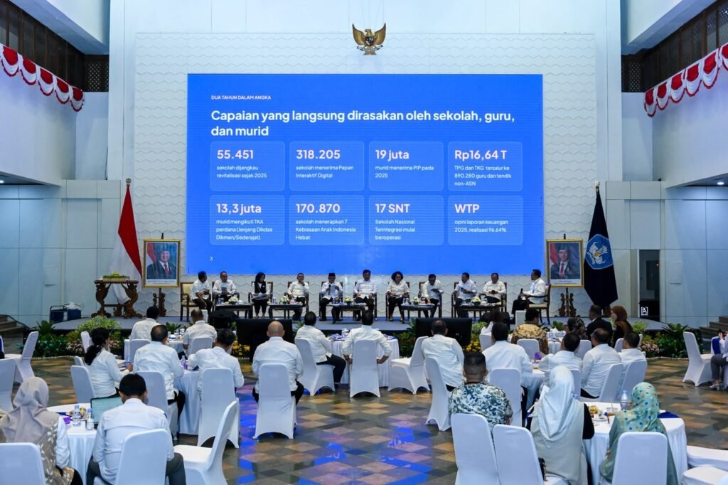 capaian 2 thn kemendikdasmen