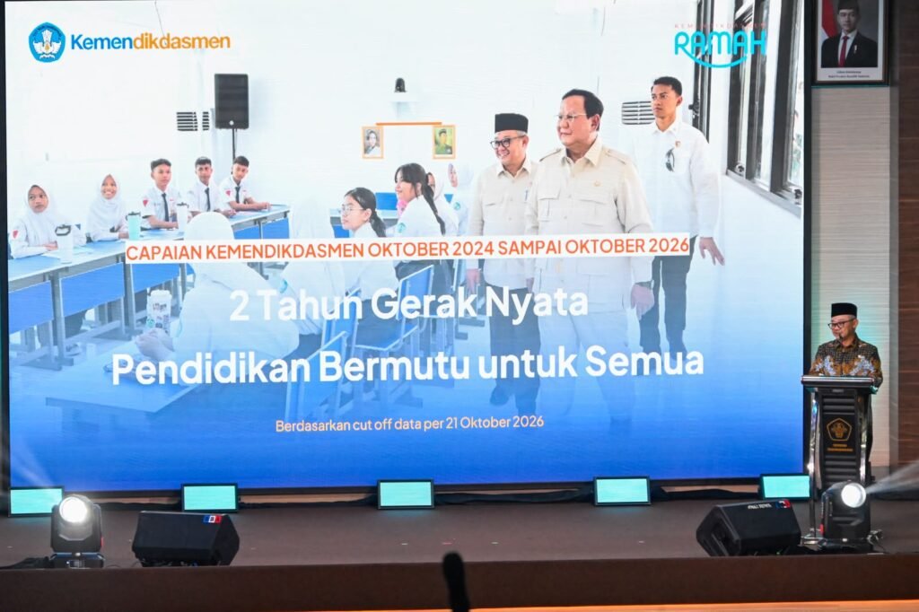 capaian pendidikan 2 thn ada muti