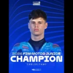 Debutan Carlos Cano Kunci Gelar Juara Dunia Moto3 Junior 2026, Dominasi 5 Kemenangan Jadi Penentu